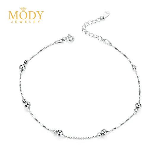 star Anklet Silver Bracelet