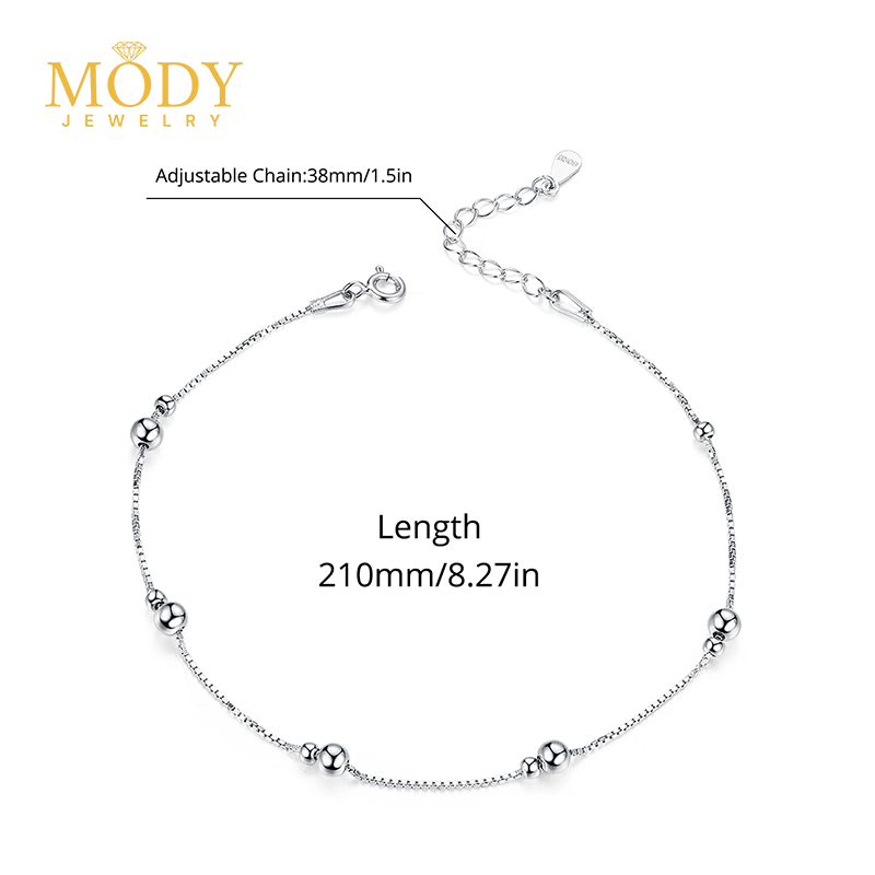 star Anklet Silver Bracelet