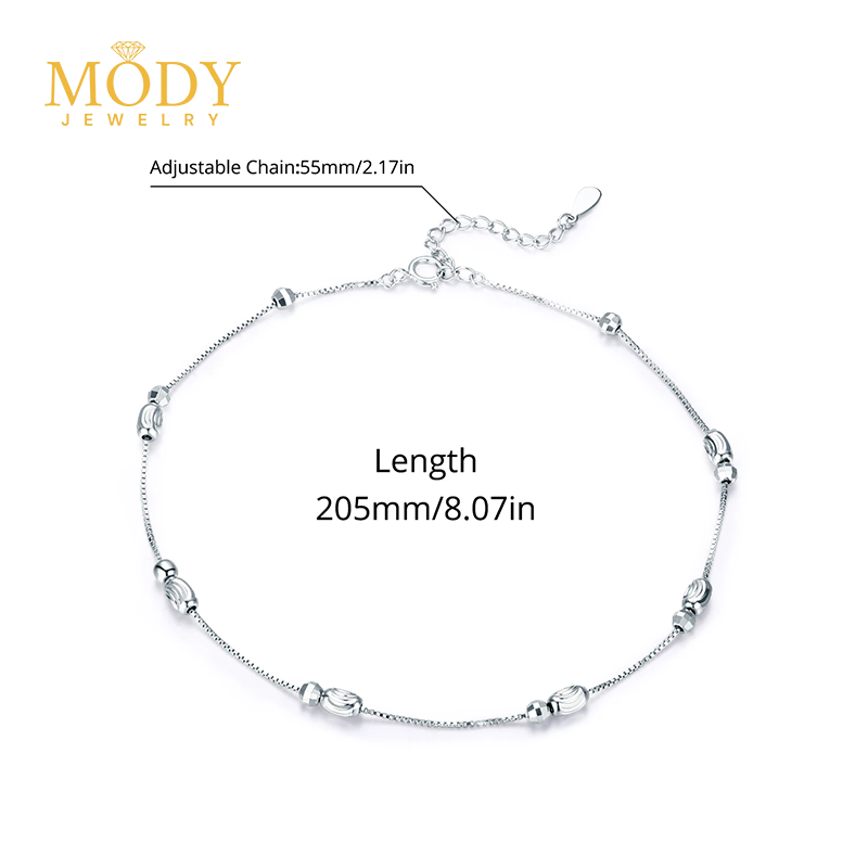 star Anklet Silver Bracelet